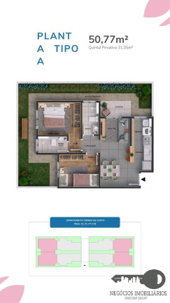 Imagem Apartamento com 2 Quartos à Venda, 51 m² em Vila Rica - Sorocaba