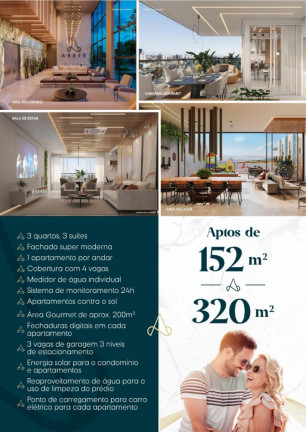 Imagem Apartamento com 3 Quartos à Venda, 152 m² Imagem Apartamento com 3 Quartos à Venda, 152 m²