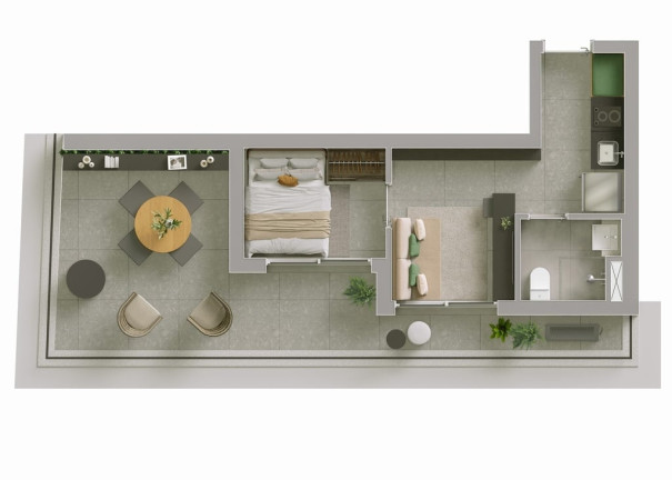 Apartamento com 1 Quarto à Venda, 75 m² em Liberdade - São Paulo