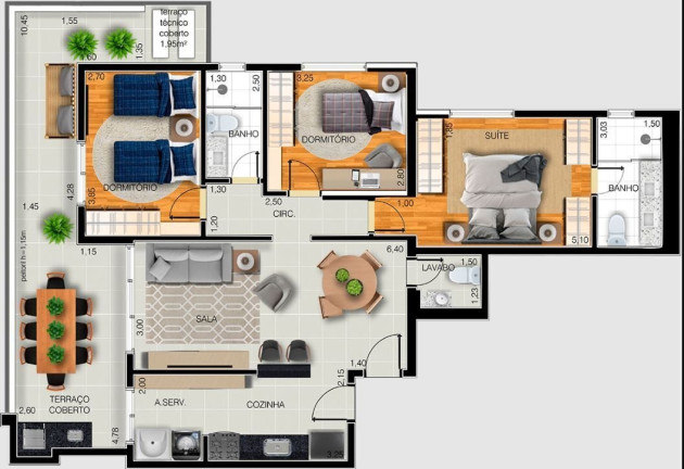 Imagem Apartamento com 2 Quartos à Venda, 83 m² em Embaré - Santos Imagem Apartamento com 2 Quartos à Venda, 83 m² em Embaré - Santos