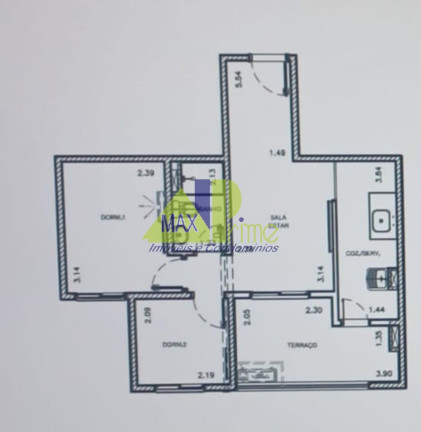 Imagem Apartamento com 2 Quartos à Venda, 45 m² em Vila Esperança - São Paulo