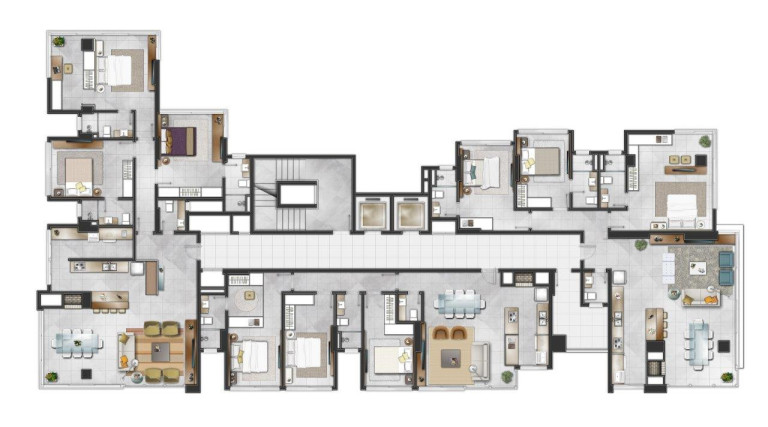 Imagem Apartamento com 3 Quartos à Venda, 135 m² em Predial - Torres