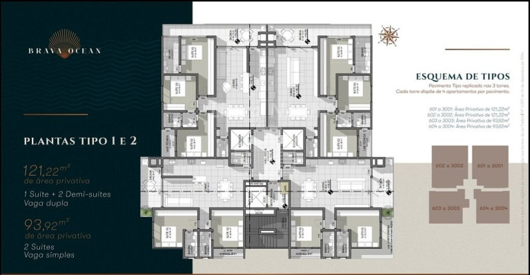 Imagem Apartamento com 2 Quartos à Venda, 93 m² em Praia Brava - Itajaí