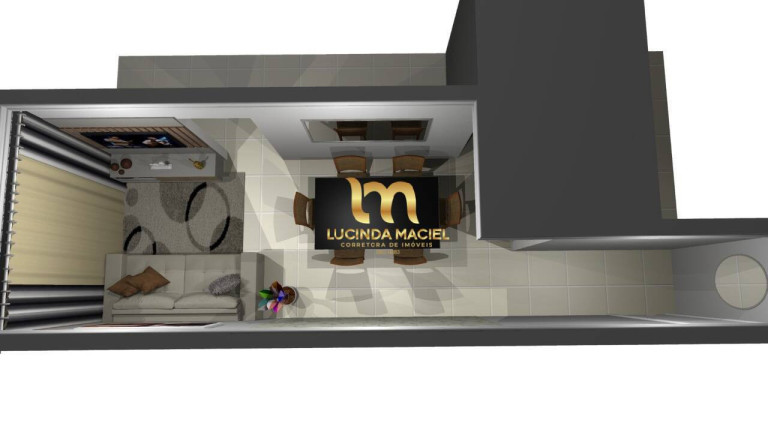 Imagem Apartamento com 2 Quartos à Venda, 54 m² em Mirim - Praia Grande