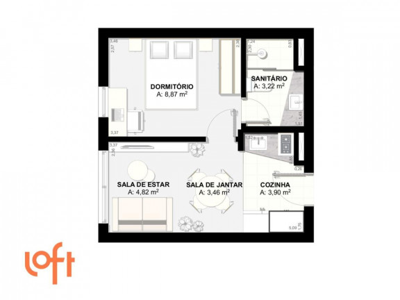Imagem Apartamento com 1 Quarto à Venda, 29 m² em Bela Vista - São Paulo Imagem Apartamento com 1 Quarto à Venda, 29 m² em Bela Vista - São Paulo