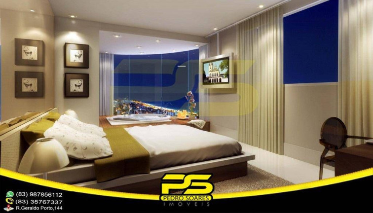 Imagem Apartamento com 2 Quartos à Venda, 160 m² em Altiplano Cabo Branco - João Pessoa