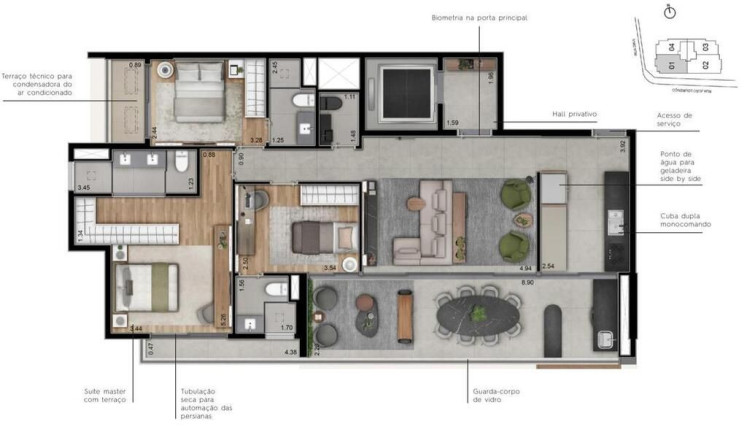 Imagem Apartamento com 2 Quartos à Venda, 81 m² em Vila Nova Conceição - São Paulo Imagem Apartamento com 2 Quartos à Venda, 81 m² em Vila Nova Conceição - São Paulo