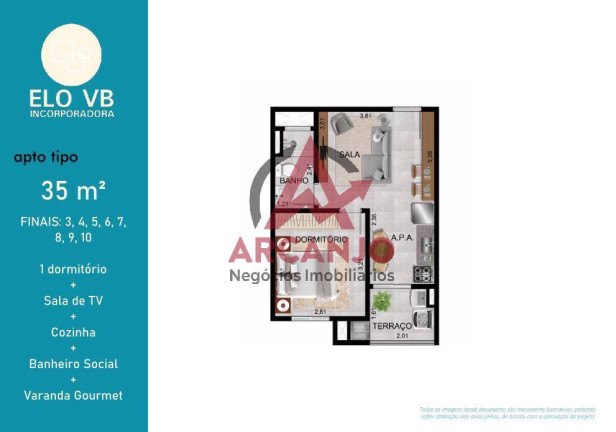 Imagem Apartamento com 1 Quarto à Venda, 35 m² em Sertão Do Meio - Ubatuba Imagem Apartamento com 1 Quarto à Venda, 35 m² em Sertão Do Meio - Ubatuba