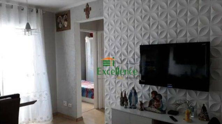 Apartamento com 2 Quartos à Venda, 47 m² em Vila Palmares - Santo André