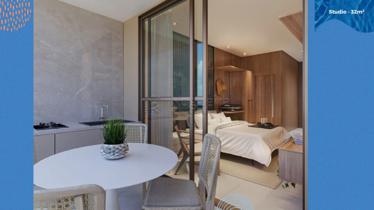 Imagem Apartamento com 1 Quarto à Venda, 32 m² em Praia Dos Carneiros - Tamandaré Imagem Apartamento com 1 Quarto à Venda, 32 m² em Praia Dos Carneiros - Tamandaré