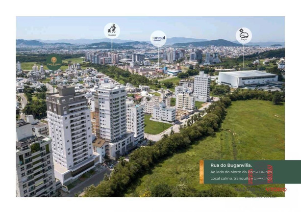 Imagem Apartamento com 2 Quartos à Venda, 77 m² em Pedra Branca - Palhoça Imagem Apartamento com 2 Quartos à Venda, 77 m² em Pedra Branca - Palhoça