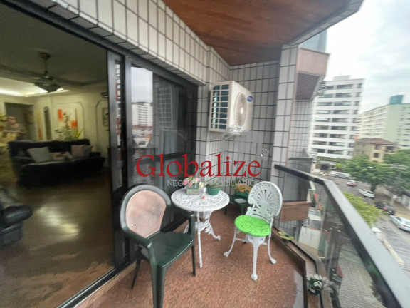 Imagem Imóvel com 3 Quartos à Venda, 139 m² em Campo Grande - Santos Imagem Imóvel com 3 Quartos à Venda, 139 m² em Campo Grande - Santos