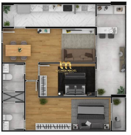 Imagem Apartamento com 2 Quartos à Venda, 82 m² em Boqueirão - Praia Grande