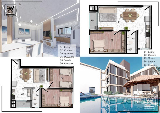 Imagem Apartamento com 1 Quarto à Venda, 40 m² em São Francisco De Assis - Camboriú