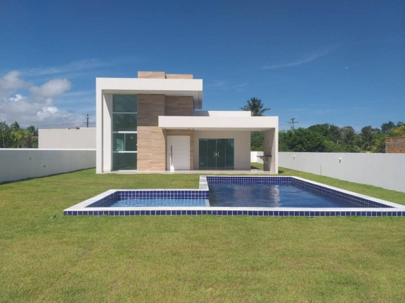 Imagem Casa com 3 Quartos à Venda, 148 m² em Barra Do Jacuipe - Camaçari Imagem Casa com 3 Quartos à Venda, 148 m² em Barra Do Jacuipe - Camaçari