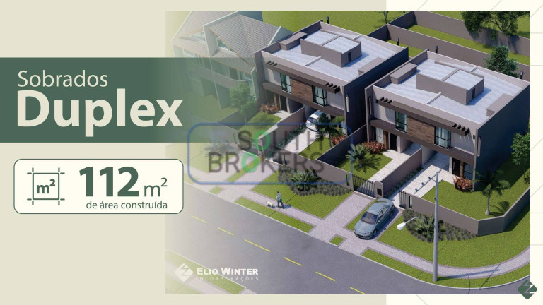 Imagem Sobrado com 3 Quartos à Venda, 112 m² em Atuba - Curitiba Imagem Sobrado com 3 Quartos à Venda, 112 m² em Atuba - Curitiba