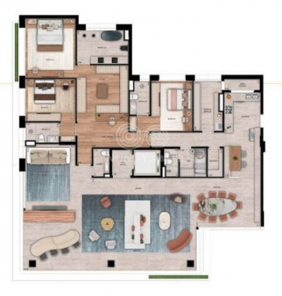 Imagem Apartamento com 4 Quartos à Venda, 301 m² em Ibirapuera - São Paulo Imagem Apartamento com 4 Quartos à Venda, 301 m² em Ibirapuera - São Paulo