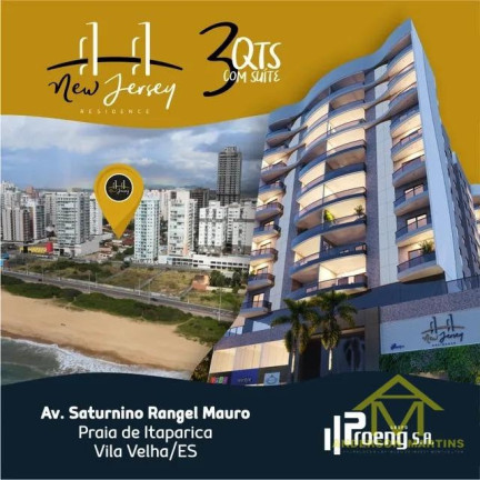 Imagem Apartamento com 3 Quartos à Venda, 75 m² em Praia De Itaparica - Vila Velha Imagem Apartamento com 3 Quartos à Venda, 75 m² em Praia De Itaparica - Vila Velha
