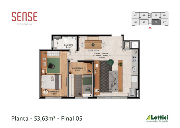 Imagem Apartamento com 2 Quartos à Venda, 53 m² em Centro - Canoas Imagem Apartamento com 2 Quartos à Venda, 53 m² em Centro - Canoas