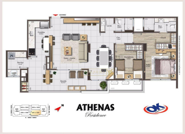 Imagem Apartamento com 2 Quartos à Venda, 89 m² em Campinas - São José Imagem Apartamento com 2 Quartos à Venda, 89 m² em Campinas - São José