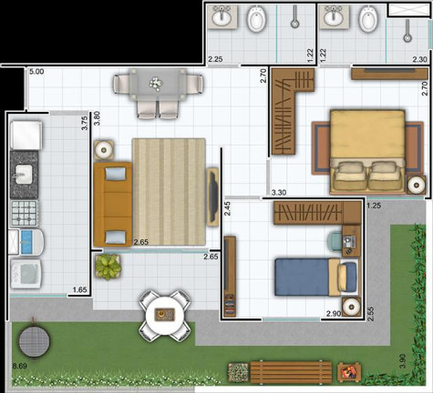 Imagem Casa com 1 Quarto à Venda, 50 m² em Bela Vista - Teresina Imagem Casa com 1 Quarto à Venda, 50 m² em Bela Vista - Teresina