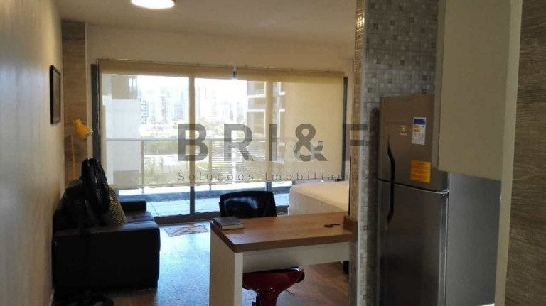 Apartamento com 1 Quarto para Alugar, 43 m² em Brooklin - São Paulo