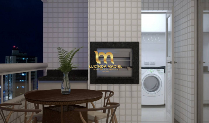 Imagem Apartamento com 2 Quartos à Venda, 62 m² em Guilhermina - Praia Grande