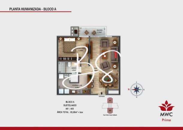 Imagem Apartamento com 2 Quartos à Venda, 65 m² em Centro - Canela Imagem Apartamento com 2 Quartos à Venda, 65 m² em Centro - Canela
