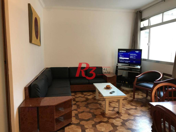 Imagem Apartamento com 2 Quartos à Venda, 118 m² em Gonzaga - Santos Imagem Apartamento com 2 Quartos à Venda, 118 m² em Gonzaga - Santos