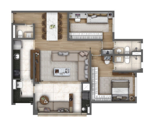 Imagem Apartamento com 4 Quartos à Venda, 120 m² em Ipiranga - São Paulo