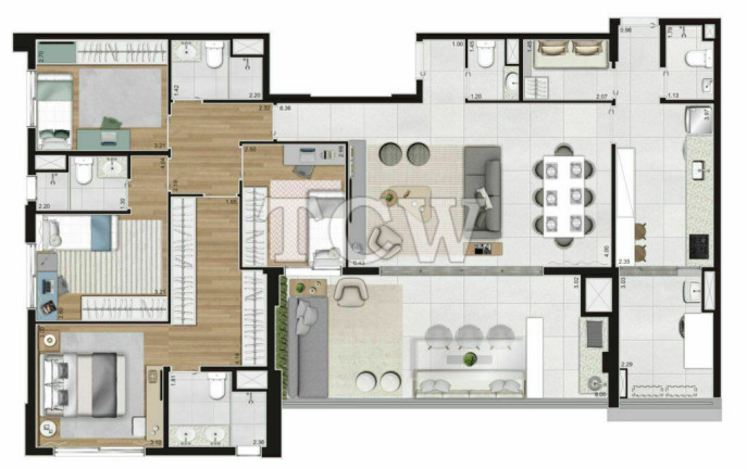 Imagem Apartamento com 4 Quartos à Venda, 158 m² em Aclimação - São Paulo Imagem Apartamento com 4 Quartos à Venda, 158 m² em Aclimação - São Paulo