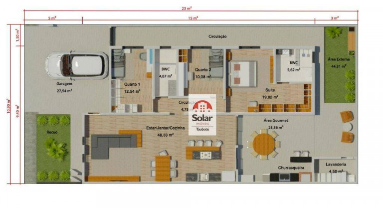 Imagem Casa com 3 Quartos à Venda, 173 m² em Areão - Tremembé Imagem Casa com 3 Quartos à Venda, 173 m² em Areão - Tremembé