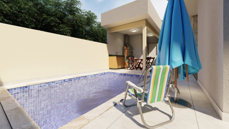 Imagem Casa com 3 Quartos à Venda, 99 m² em Verde Mar - Itanhaém Imagem Casa com 3 Quartos à Venda, 99 m² em Verde Mar - Itanhaém