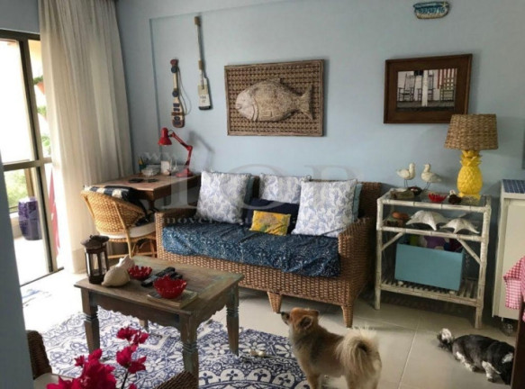 Imagem Apartamento com 1 Quarto à Venda, 50 m² em Tombo - Guarujá