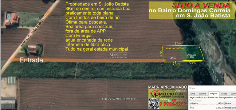 Imagem Imóvel à Venda,  em Domingas Correia - São João Batista