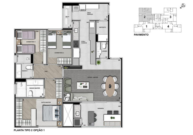 Imagem Apartamento com 3 Quartos à Venda, 251 m² em Cabral - Curitiba