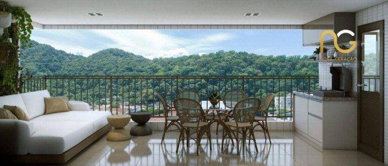 Imagem Apartamento com 3 Quartos à Venda, 105 m² em Canto Do Forte - Praia Grande Imagem Apartamento com 3 Quartos à Venda, 105 m² em Canto Do Forte - Praia Grande