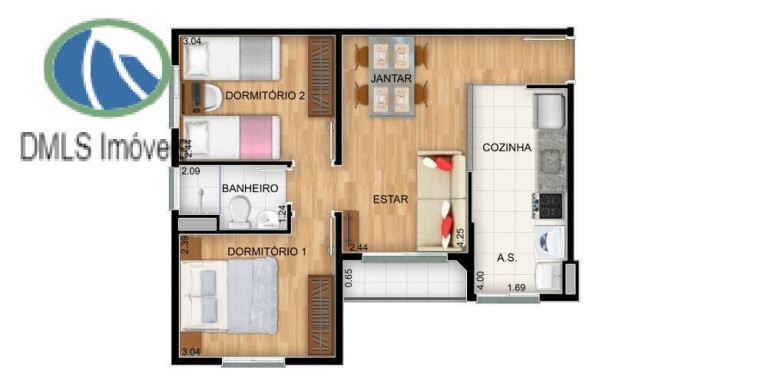 Imagem Apartamento com 2 Quartos à Venda, 46 m² em Jardim Luciana - Franco Da Rocha Imagem Apartamento com 2 Quartos à Venda, 46 m² em Jardim Luciana - Franco Da Rocha