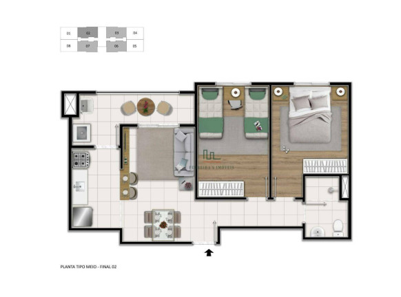 Imagem Cobertura com 2 Quartos à Venda, 94 m² em Fátima - Niterói Imagem Cobertura com 2 Quartos à Venda, 94 m² em Fátima - Niterói