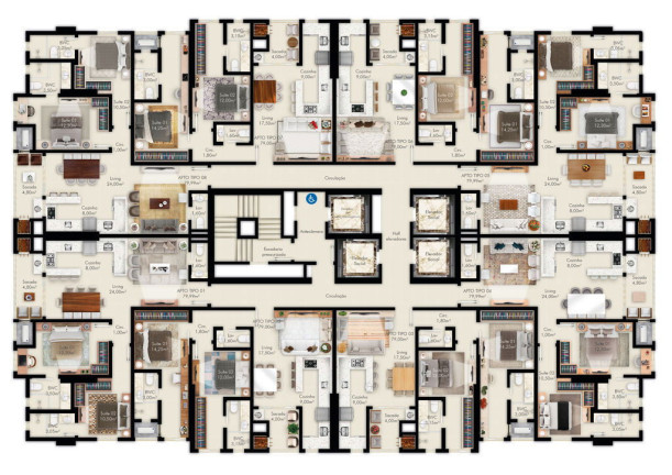 Imagem Apartamento com 2 Quartos à Venda, 79 m² em Perequê - Porto Belo Imagem Apartamento com 2 Quartos à Venda, 79 m² em Perequê - Porto Belo