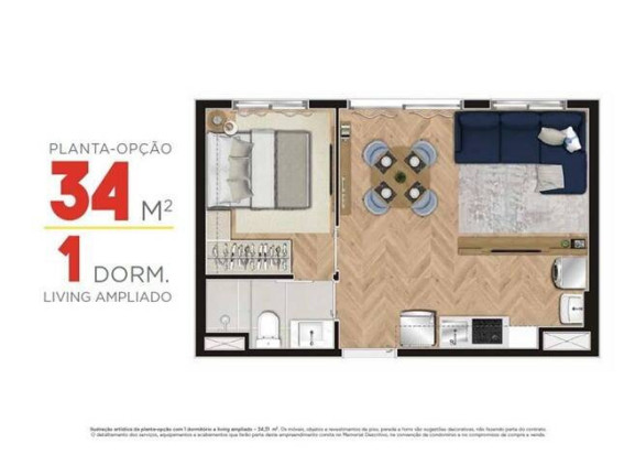 Imagem Apartamento com 2 Quartos à Venda, 44 m² em Quarta Parada - São Paulo Imagem Apartamento com 2 Quartos à Venda, 44 m² em Quarta Parada - São Paulo