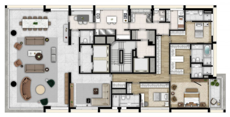 Imagem Apartamento com 4 Quartos à Venda, 771 m² em Vila Nova Conceição - São Paulo Imagem Apartamento com 4 Quartos à Venda, 771 m² em Vila Nova Conceição - São Paulo
