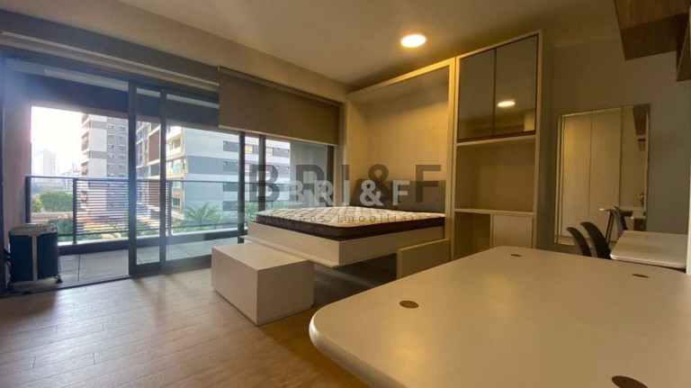 Apartamento com 1 Quarto para Alugar, 45 m² em Brooklin - São Paulo