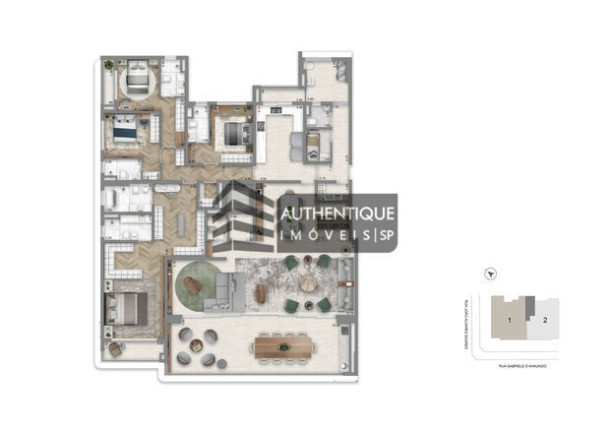 Imagem Apartamento com 4 Quartos à Venda, 269 m² em Campo Belo - São Paulo Imagem Apartamento com 4 Quartos à Venda, 269 m² em Campo Belo - São Paulo