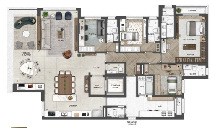 Imagem Apartamento com 4 Quartos à Venda, 325 m² em Vila Romana - São Paulo Imagem Apartamento com 4 Quartos à Venda, 325 m² em Vila Romana - São Paulo