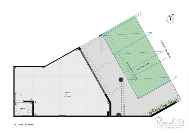 Imagem Sala Comercial à Venda, 100 m² em João Paulo - Florianópolis Imagem Sala Comercial à Venda, 100 m² em João Paulo - Florianópolis