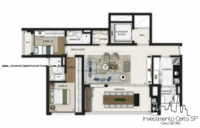 Imagem Apartamento com 3 Quartos à Venda, 110 m² em Vila Mariana - São Paulo Imagem Apartamento com 3 Quartos à Venda, 110 m² em Vila Mariana - São Paulo