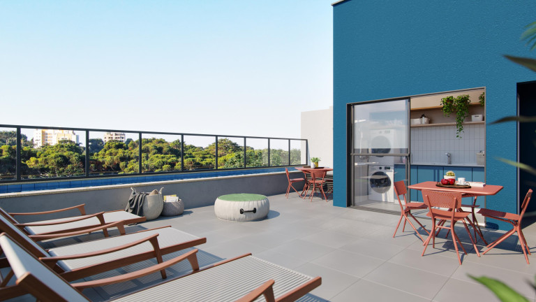 Imagem Apartamento com 2 Quartos à Venda, 96 m² em Bacacheri - Curitiba