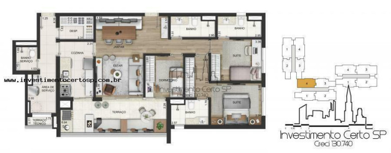 Imagem Apartamento com 3 Quartos à Venda, 116 m² em Perdizes - São Paulo Imagem Apartamento com 3 Quartos à Venda, 116 m² em Perdizes - São Paulo