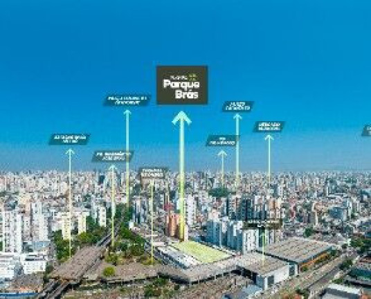 Imagem Apartamento com 1 Quarto à Venda, 33 m² em Brás - São Paulo